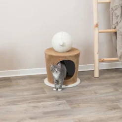 Abri douillet avec balle à griffer