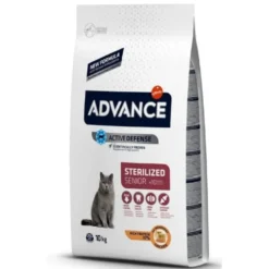 Advance Chat Senior +10 Sterilisé Poulet