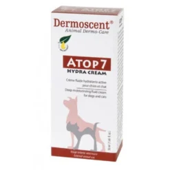 Atop 7 Hydra Cream chat, chien