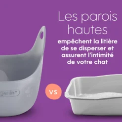 Bac à litière Litter Genie avec pelle - Gris
