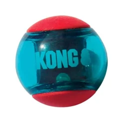 Balle Squeezz Action Ball Red chien