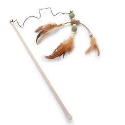 Canne à pêche en matatabi chat