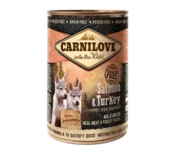 Carnilove Puppy Wild Meat Salmon - pâtée chiot