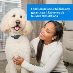 Collier anti-aboiement à signal sonore rechargeable chien