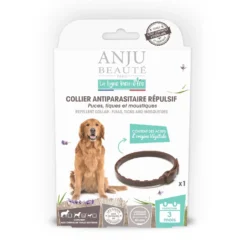 Collier antiparasitaire répulsif chien