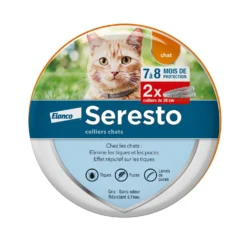 Collier Antiparasitaire Seresto Chat