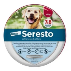Collier Antiparasitaire Seresto Chien