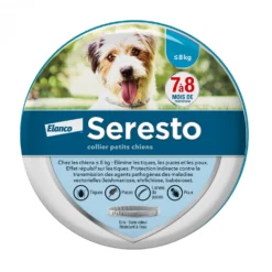 Collier Antiparasitaire Seresto Chien