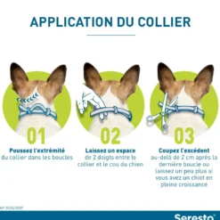 Collier Antiparasitaire Seresto Chien