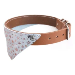 Collier cuir Miami et bandana Martin Sellier