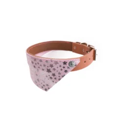 Collier cuir Miami et bandana Martin Sellier