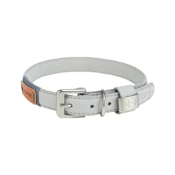 Collier en cuir Be Nordic gris chien