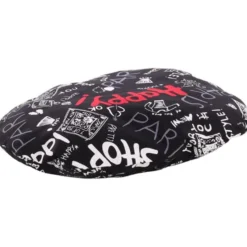 Coussin happy shopping