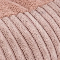 Coussin velours côtelé