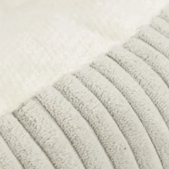 Coussin velours côtelé
