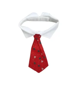Cravate de Noël chien