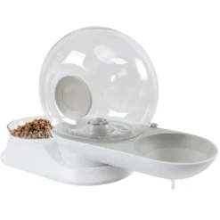 Distributeur d'eau et de croquettes Snail chat, chien