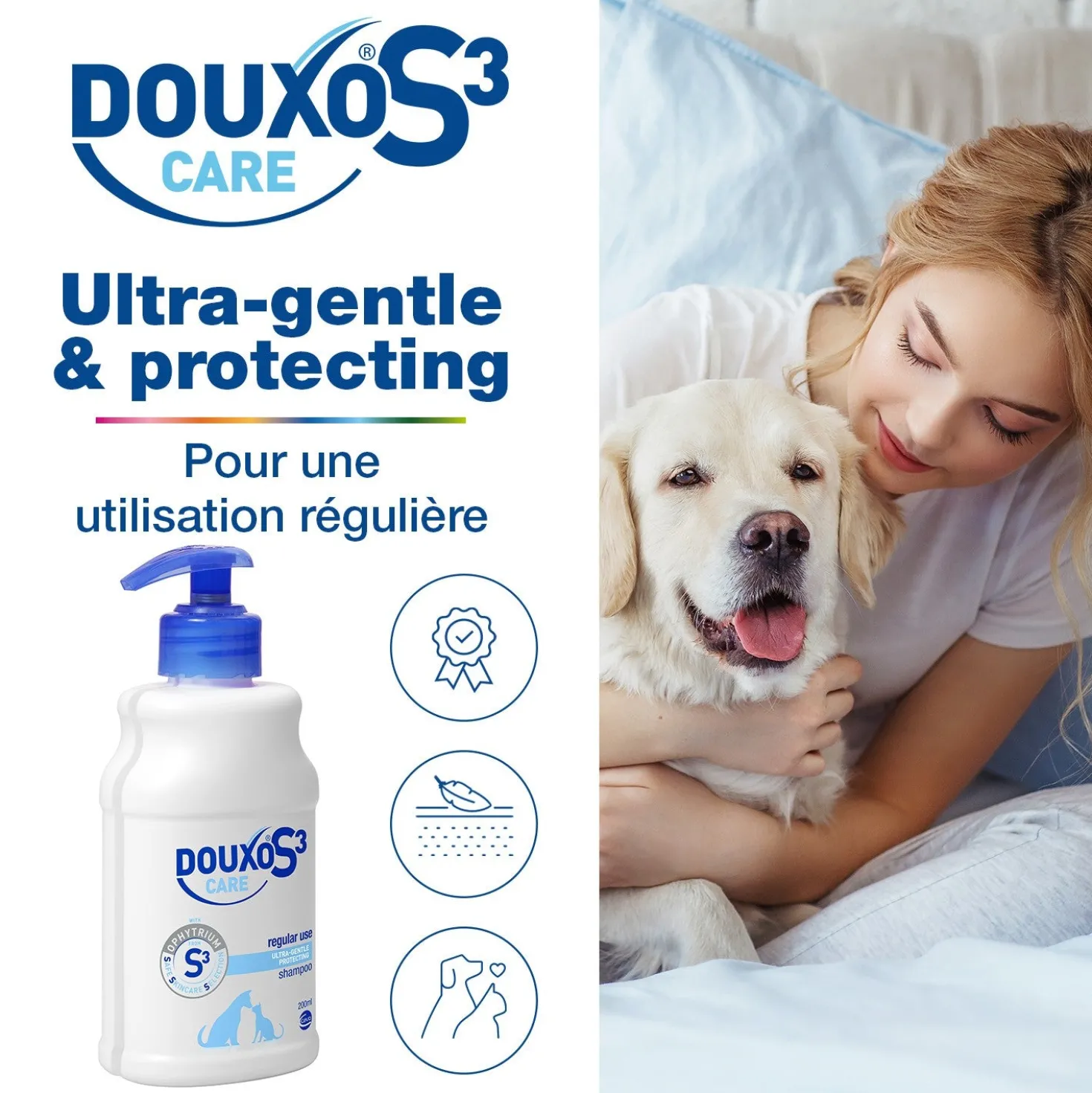 Douxo S3 Care shampooing chien, chat