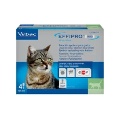 Effipro Spot On pipettes antiparasitaires chat
