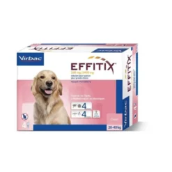 Effitix Spot On pipettes antiparasitaires chien