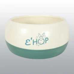 E'HOP Gamelle Céramique Vert pour rongeurs