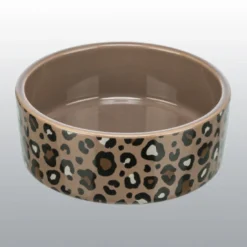 Gamelle céramique avec motifs léopard