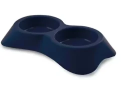Gamelle plastique double night blue