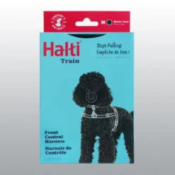 Harnais d'éducation Halti rouge et noir pour chien