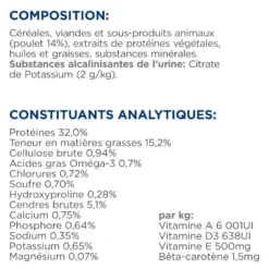 Hill's Prescription Diet c/d Urinary Care Multicare au poulet - croquettes chat