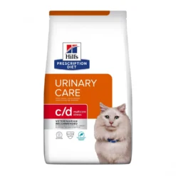 Hill's Prescription Diet c/d Urinary Care Multicare Stress au poisson - croquettes chat