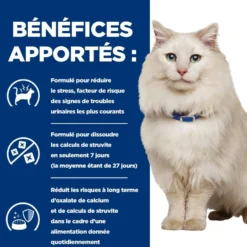 Hill's Prescription Diet c/d Urinary Care Multicare Stress au poisson - croquettes chat