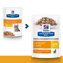 Hill's Prescription Diet c/d Urinary Care Multicare en sachets - pâtée chat