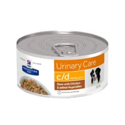Hill's Prescription Diet c/d Urinary Multicare en mijotés au poulet - pâtée chien