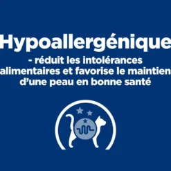 HILL'S Prescription Diet d/d Food Sensitivities au Canard - Croquettes pour chat