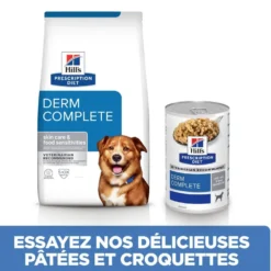 Hill's Prescription Diet Derm Complete en terrine - pâtée chien