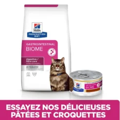 Hill's Prescription Diet Gastrointestinal Biome en mijotés au poulet - pâtée chat