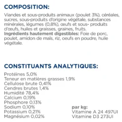 Hill's Prescription Diet i/d Digestive Care Low Fat en mijotés au poulet - pâtée chien