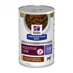 Hill's Prescription Diet i/d Digestive Care Low Fat en mijotés au poulet - pâtée chien
