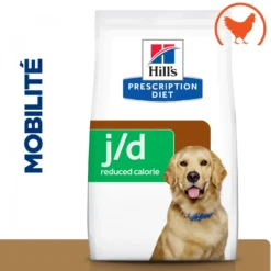 Hill's Prescription Diet j/d Mobility Reduced Calorie au poulet - croquettes chien