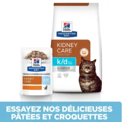 Hill's Prescription Diet k/d Kidney Care Early Stage en sachets au poulet - pâtée chat