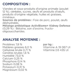 Hill's Prescription Diet k/d Kidney Care en terrine au poulet - pâtée chat