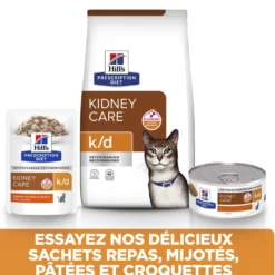 Hill's Prescription Diet k/d Kidney Care en terrine au poulet - pâtée chat