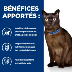 Hill's Prescription Diet m/d Diabetes Care au poulet - croquettes chat
