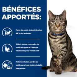 Hill's Prescription Diet Metabolic au saumon - croquettes chat