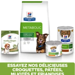 Hill's Prescription Diet Metabolic en terrine au poulet - pâtée chien