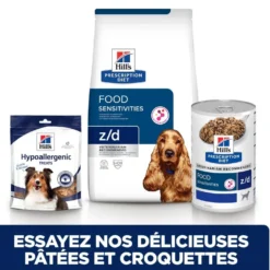 Hill's Prescription Diet z/d Food Sensitivities en boîtes - pâtée chien