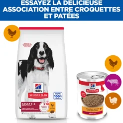 HILL'S Science Plan All Breed Adult en Boîtes au Poulet ou au Boeuf - Pâtée pour chien