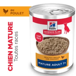 Hill's Science Plan All Breed Mature Adult 7+ au poulet - patée chien