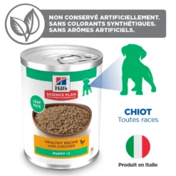HILL'S Science Plan All Breed Puppy en Boîtes au Poulet - Pâtée pour chiot