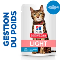 Hill's Science Plan Light Adult en sachets - pâtée chat